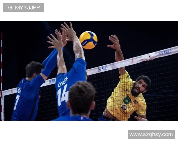 巴西男排与俄罗斯队激战正酣谁将赢得这场巅峰对决 巴西男排与俄罗斯队激战正酣谁将赢得这场巅峰对决